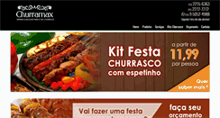 Desktop Screenshot of churramax.com.br